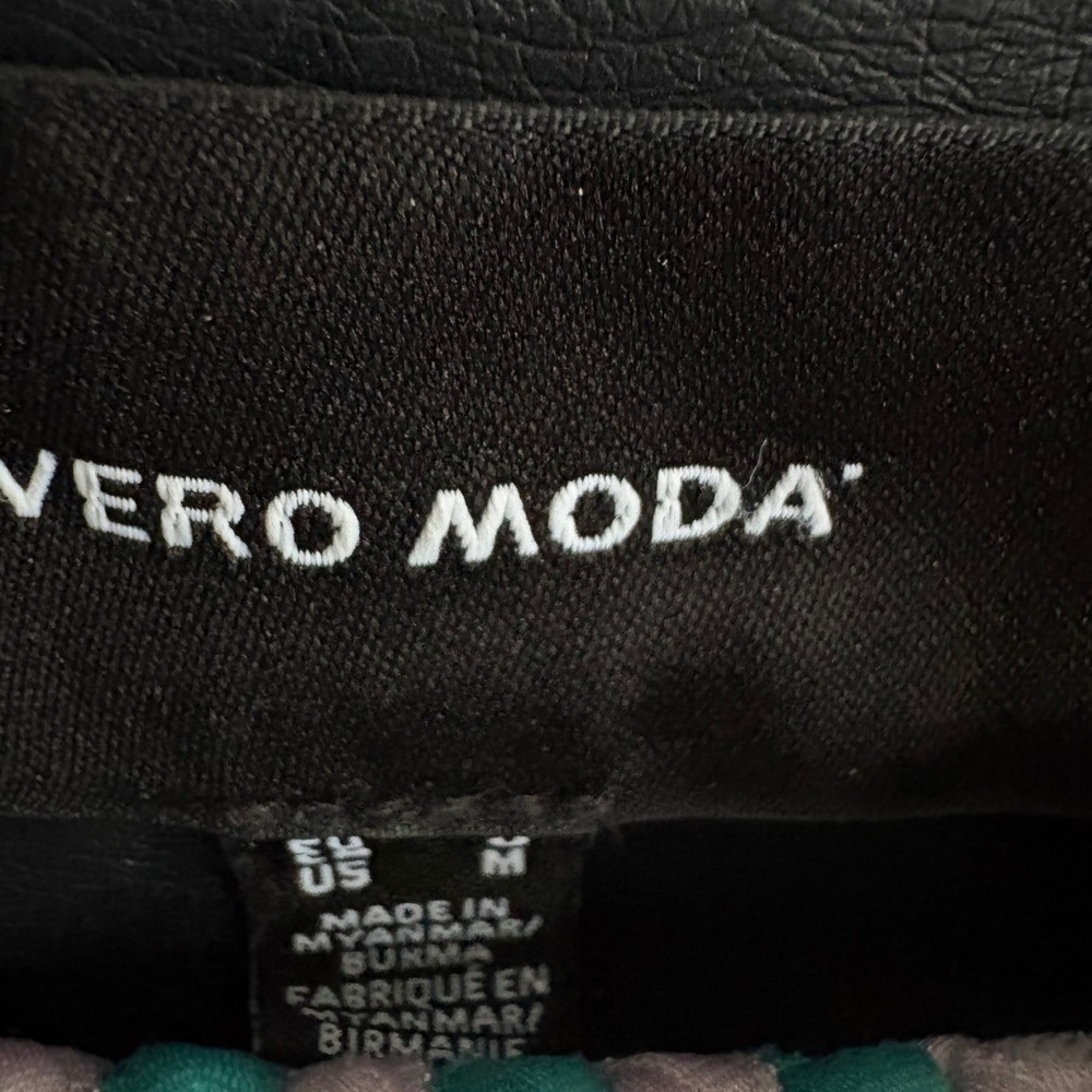 Black Leather Jacket - Picture 3 of 3